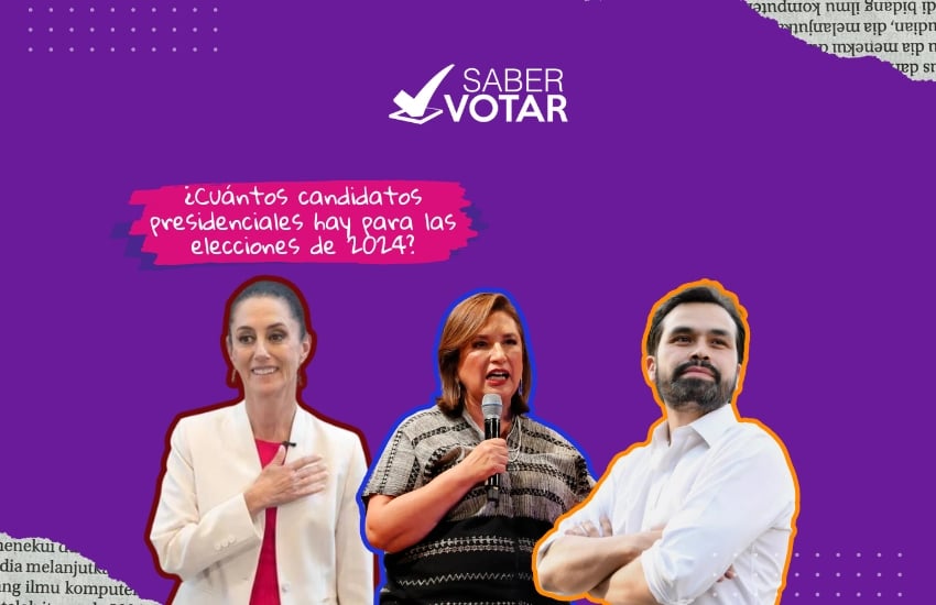 Candidatos a la Presidencia México 2024