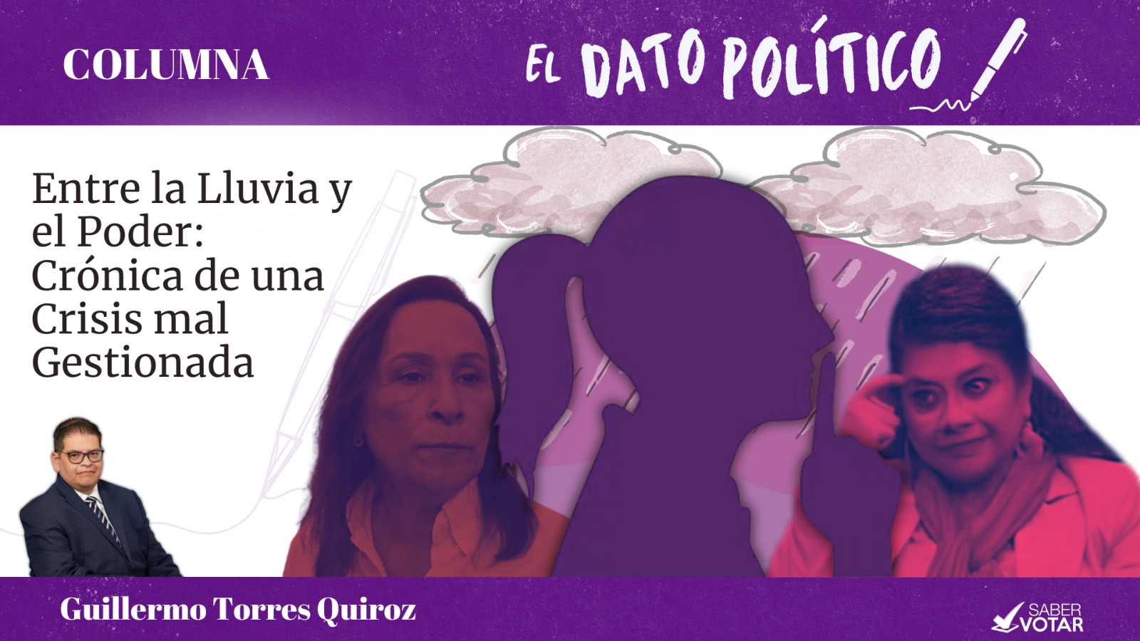 Ciudadanos afectados por la crisis política en Veracruz durante las inundaciones, reflejo de la mala gestión gubernamental.