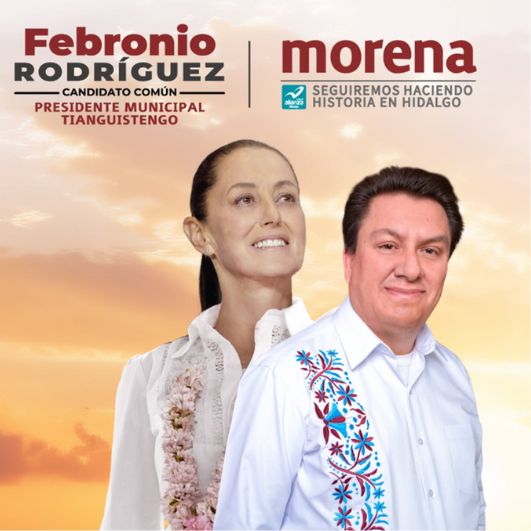 El alcalde Febronio Rodríguez Villegas, acusado de nepotismo en Tianguistengo, Hidalgo