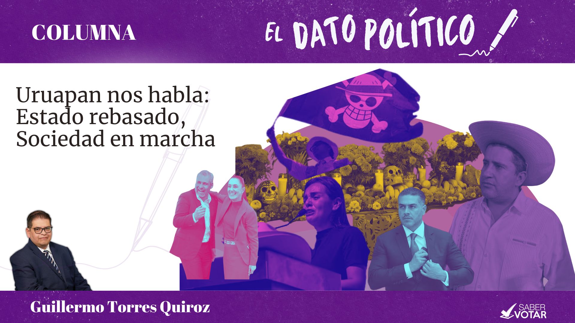 Ciudadanos marchan en Uruapan tras el asesinato de Carlos Manzo, símbolo de la lucha contra el crimen.