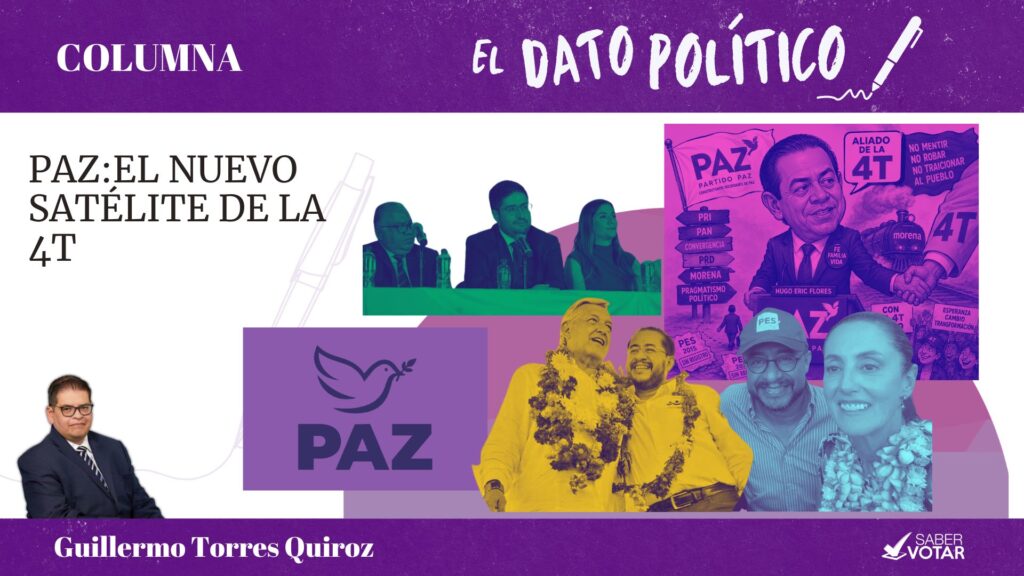 Hugo Eric Flores presenta al partido PAZ rumbo a las elecciones federales de 2027 en México