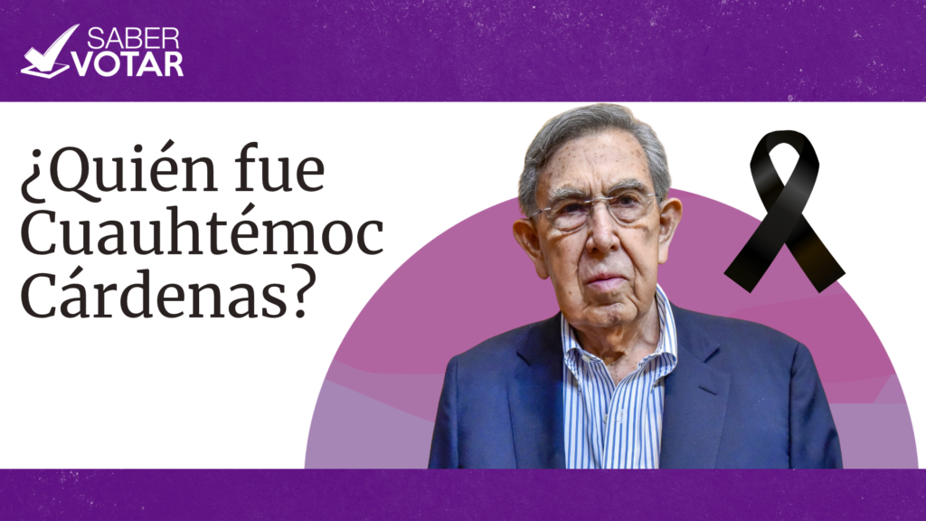 Retrato institucional e histórico del ingeniero Cuauhtémoc Cárdenas Solórzano.